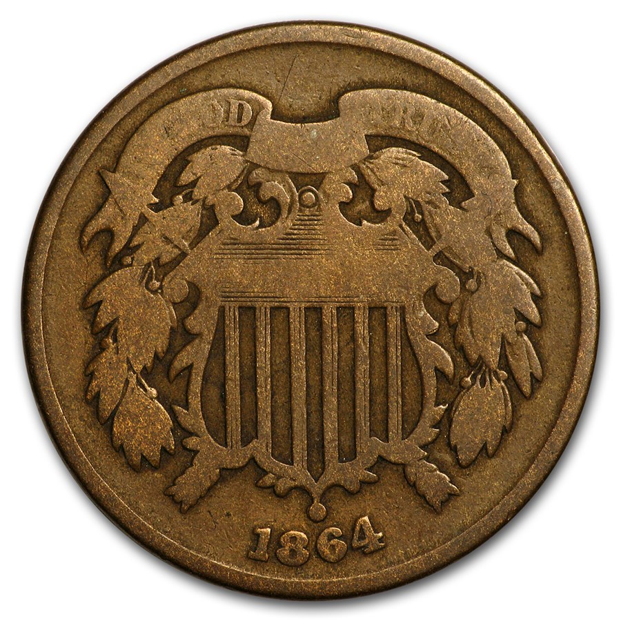 Buy 1864 Two Cent Piece Good Coin Online 2 Cent Pieces (1864 1873) APMEX US Mint